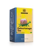 Happy Birthday Tea org. double chamber bag